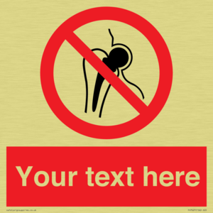 Custom prohibition No metallic implants